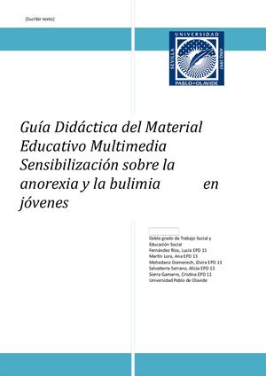 Guía Didáctica Del Material Educativo Multimedia Sobre Anorexia Y Bulimia (1)