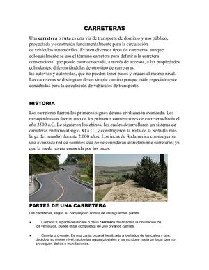Carreteras