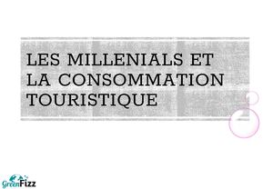 Atelier Millénials Forum tourisme PNRLG 2018