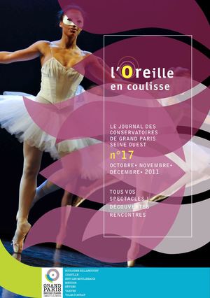 L'Oreille en coulisse - Octobre Novembre Décembre 2011 - Crrbb Médiathèque - Thomas Drucbert (directeur)