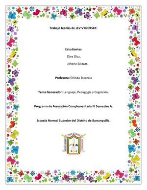 Taller Teoria Lev Vigostky