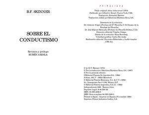 Conductismo