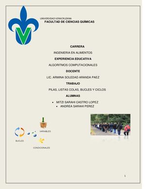 Pilas, Listas, Colas, Bucles, Ciclos (3)