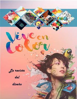 Revista del diseño Gráfico viva el color