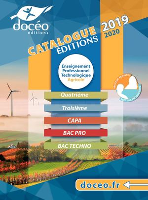 Catalogue Doceo Editions 2019 2020 Enseignement Pro Techno Agricole