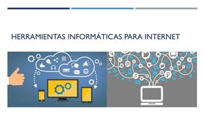 Herramientas Informáticas Para Internet