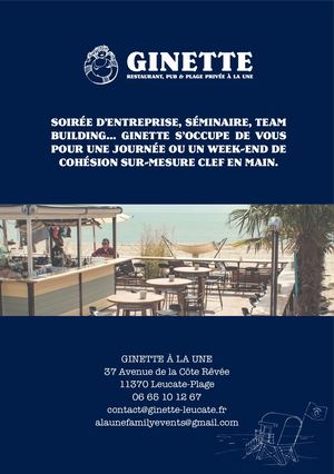 Plaquette Ginette Leucate