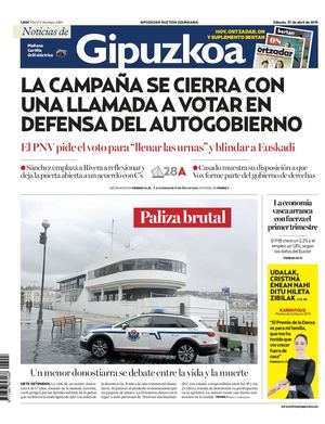 Noticias de Gipuzkoa 20190427