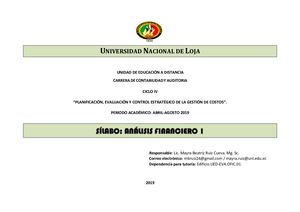 Silabo Analisis Financiero I