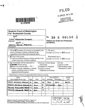 No. 10 2 00156 3 LISA UGALDE SOROS VS KEVIN BROWN