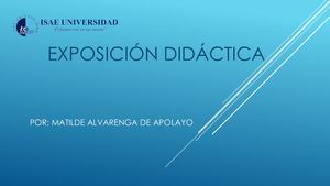 Exposicion Didactica