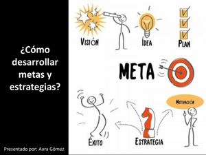 Metas Y Estrategias