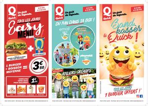 Quick- offres MAI 2019 !