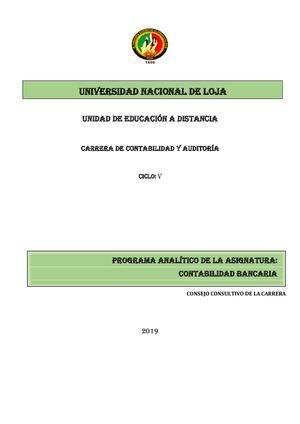 Programa Analitico Contabilidad Bancaria