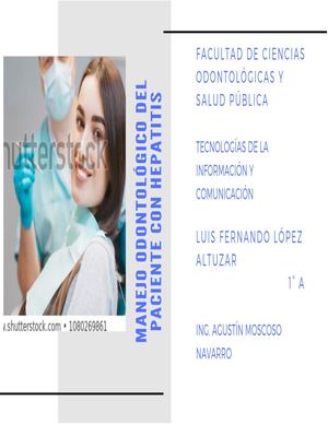 MANEJO ODONTOLÓGICO DEL PACIENTE CON HEPATITIS