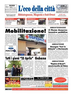 L'eco della città del 30 aprile 2019