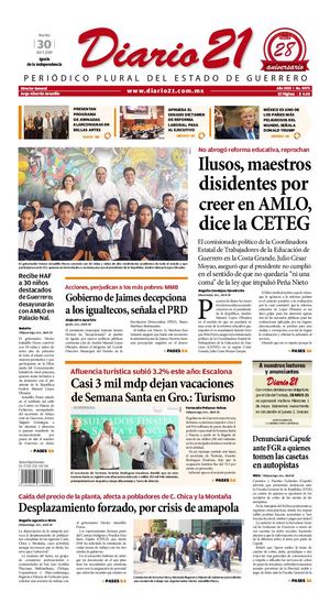 Diario 21 - 30 Abril 2019