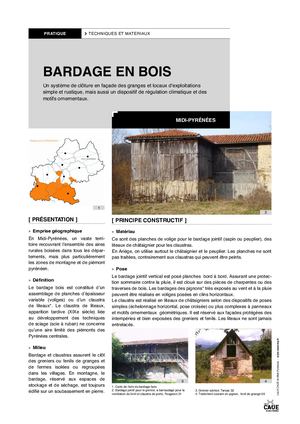 Système constructif - Bardage Bois