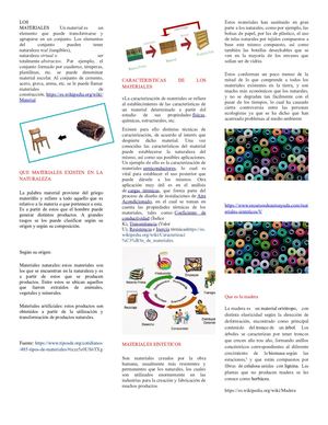 Los Materiales (Manuel) 701 hm