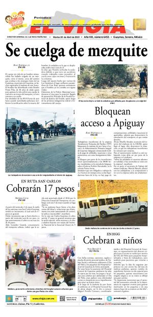 30 de abril del 2019