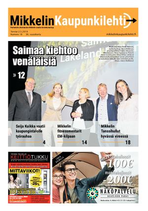 Mikkelin Kaupunkilehti 18/2019