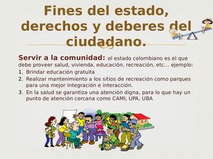 Fines De Estado