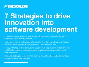 7 Strategies to drive innovation into software development