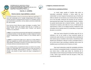 Clase La Moral
