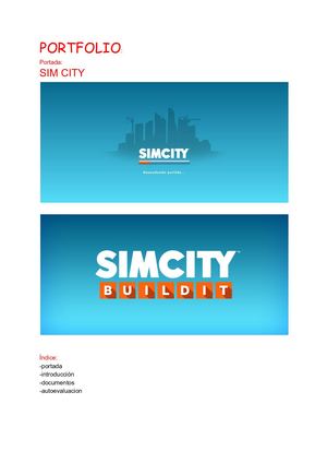 PORTFOLIO SIMCITY