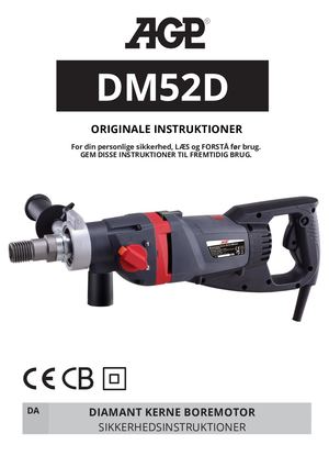 AGP DM52D Dansk Manual