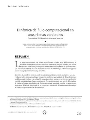 Aneurisma Cerebral