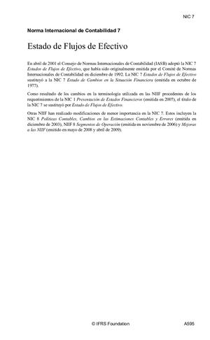 Nic 7 Estado De Flujo De Efectivo