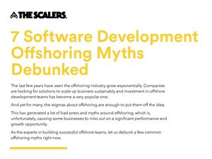 Calaméo - 7 Offshore Software Development Myths Debunked