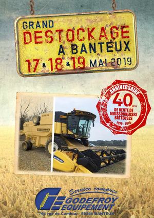 GRAND DESTOCKAGE A BANTEUX