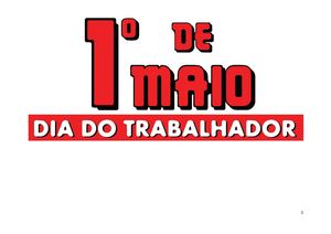 Porque Se Comemora O Dia Do Trabalhador