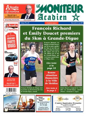 Moniteur Acadien 1er Mai