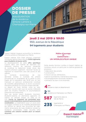 2019 Dp Champigny Simone Lambre