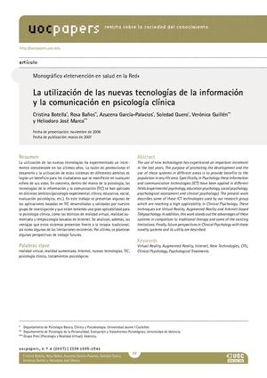 La Psicología Y Las Tic