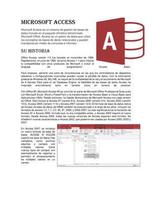Microsoft Access