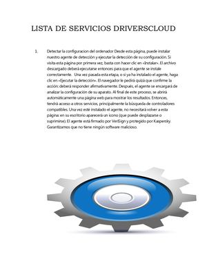 Lista De Servicios Driverscloud