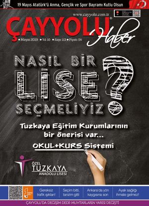 Çayyolu Haber Dergisi Sayı:113 Mayıs 2019