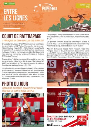 Gazette - samedi 4 Mai BNP PARIBAS PRIMROSE