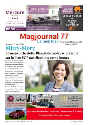 Magjournal 77 - Le Mensuel N° 13 - Avril 2019