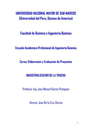 2007 Industrializacion De La Trucha