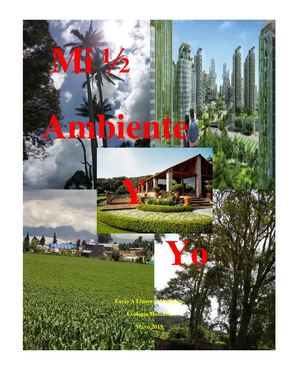 Mi Ambiente Y Yo