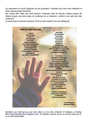 Moments d'escola 2n trimestre