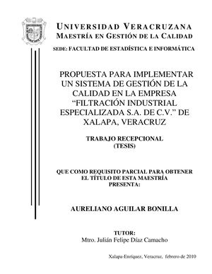 Tesis Calidad Aureliano Aguilar Bonilla