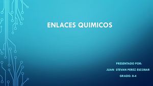 Enlaces Quimicos