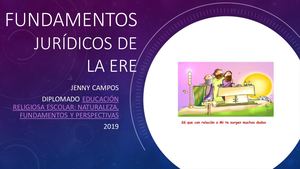 Fundamentos Jurídicos De La Ere