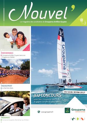 Magazine Interne Groupama Antilles